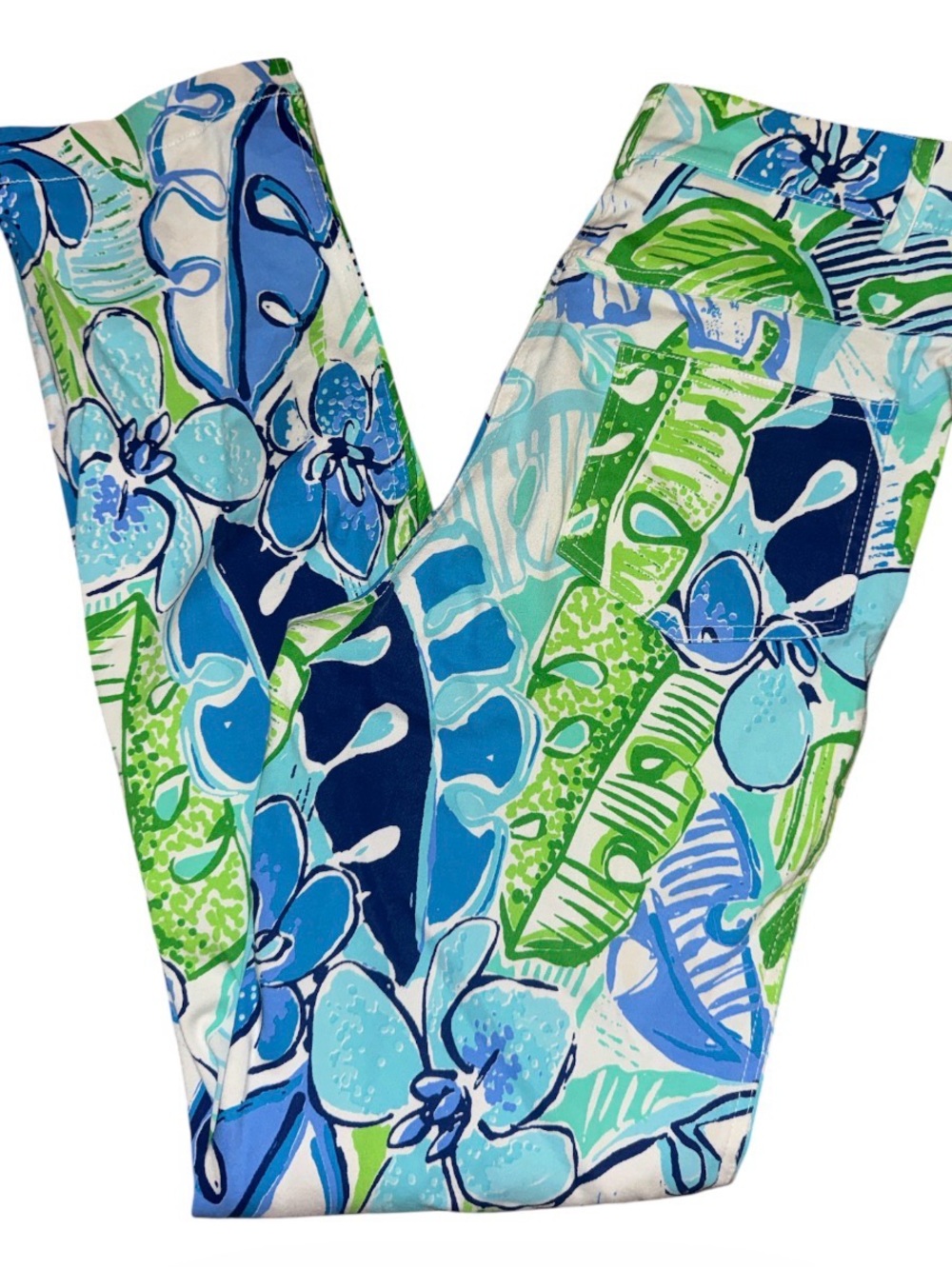 Barbara Erickson Floral Trouser